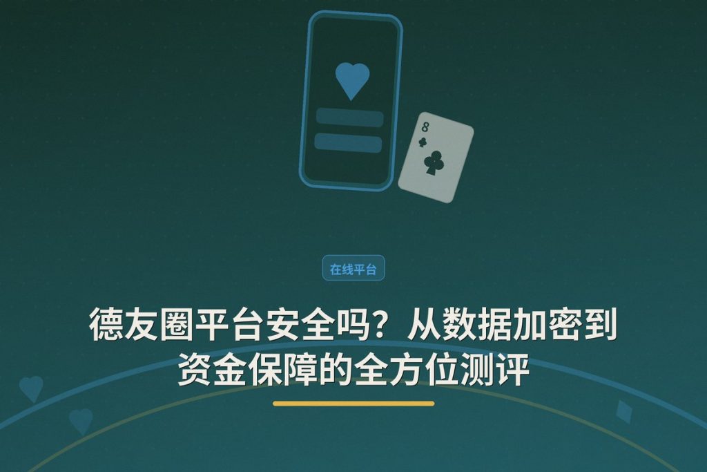 德友圈平台安全吗？从数据加密到资金保障的全方位测评