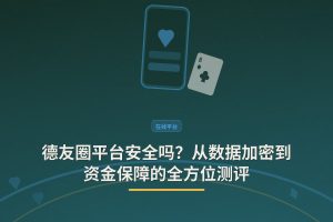德友圈平台安全吗？从数据加密到资金保障的全方位测评