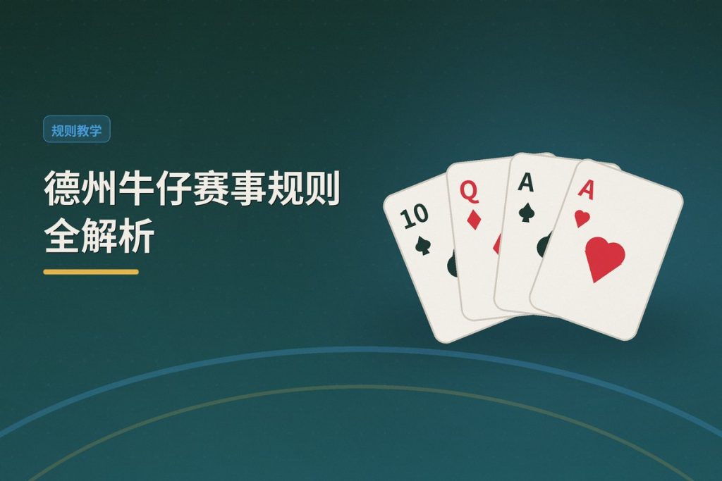 德州牛仔赛事规则全解析：新手也能看懂的参赛指南