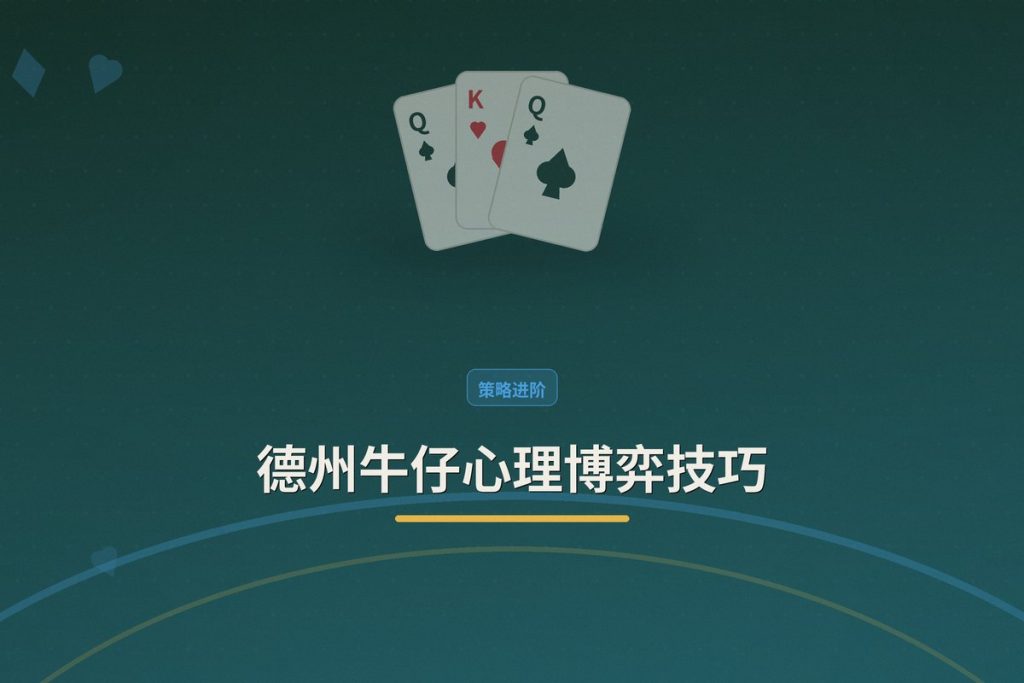 德州牛仔心理博弈技巧：如何用对手的破绽提高赢率？