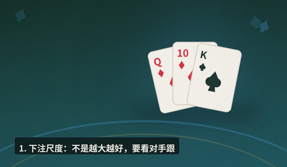 河牌圈价值下注技巧 - 河牌圈价值下注怎么打?三个让盈利更稳的核心技巧