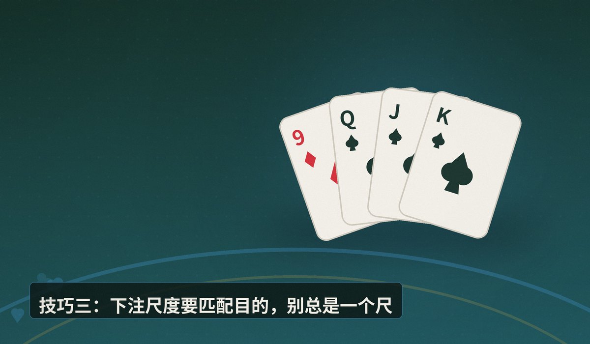 翻牌圈下注三大技巧 - 翻牌圈下注三大技巧,让德州牛仔打法更稳